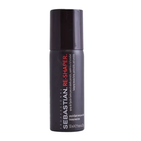 Sebastian Re Shaper Strong Hold Hair Spray 50ml - Long-lasting Hold and Flexible Control