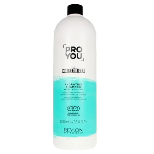 Revlon Proyou The Moisturizer Shampoo 1000ml - Hydrating & Nourishing Care for All Hair Types