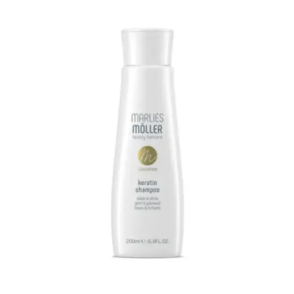 Marlies Moller Keratin Shampoo - 200ml | Strengthen & Nourish Your Hair with Premium Care