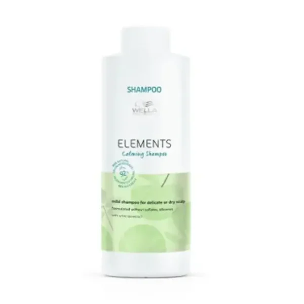 Wella Elements Calming Shampoo 250ml - Soothes and Nourishes