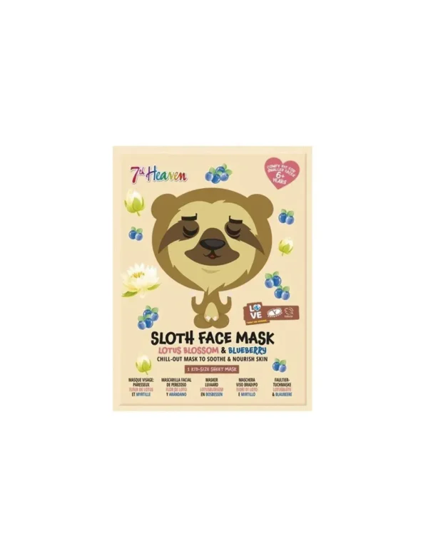 Montagne Jeunesse 7th Heaven Animal Unicorn Face Mask - Hydrating & Fun Skincare for All Ages