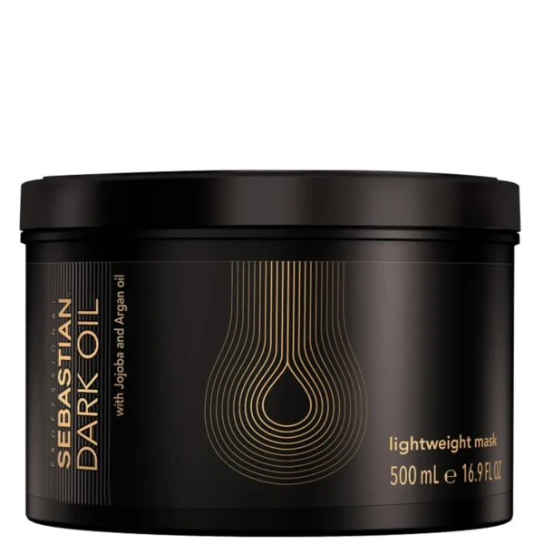 Sebastian Professional Dark Oil Lightweight Mask 500ml - Nourishing Hair Treatment