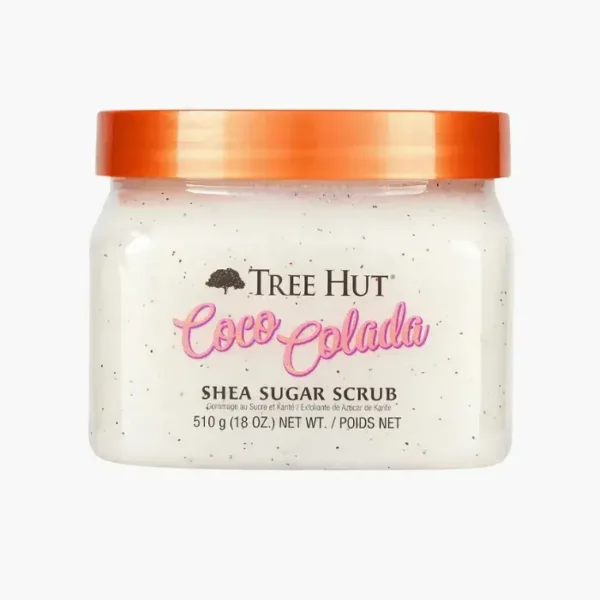 Tree Hut Coco Colada Shea Sugar Scrub 510g - Exfoliating & Moisturizing Body Scrub with Natural Ingredients
