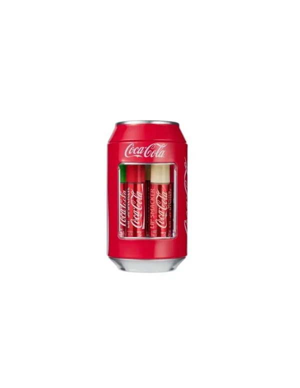 Lip Smacker Coca-Cola Lip Balm Set - 6-Piece Luscious Flavors in Collectible Tin