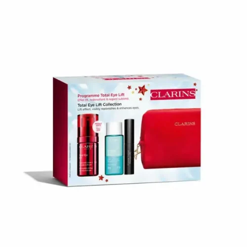 Clarins Total Eye Lift 15ml Set - 4 Pieces | Advanced Anti-Aging Eye Care | Reduce Wrinkles & Fine Lines