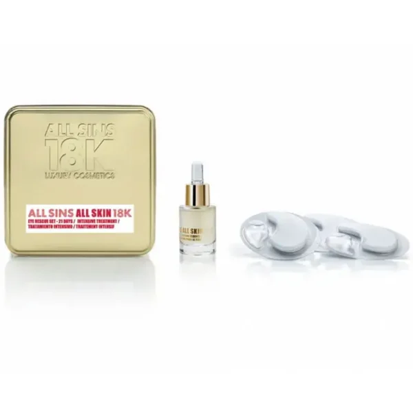 All Sins 18k All Skin Eye Rescue 21 Days Intensive Treatment Set - 2 Pieces