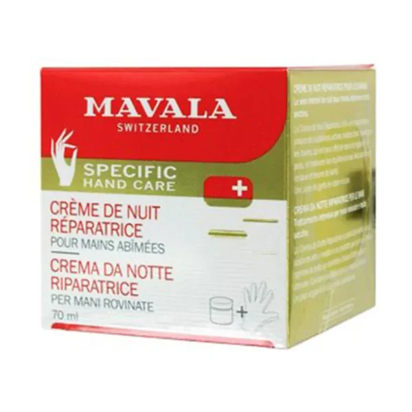 Mavala Repairing Night Cream 70ml - Revitalize Your Skin Overnight