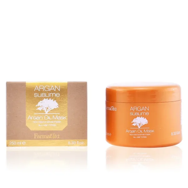 Farmavita Argan Sublime Mask 1000ml - Deep Nourishment & Intense Hydration for All Hair Types