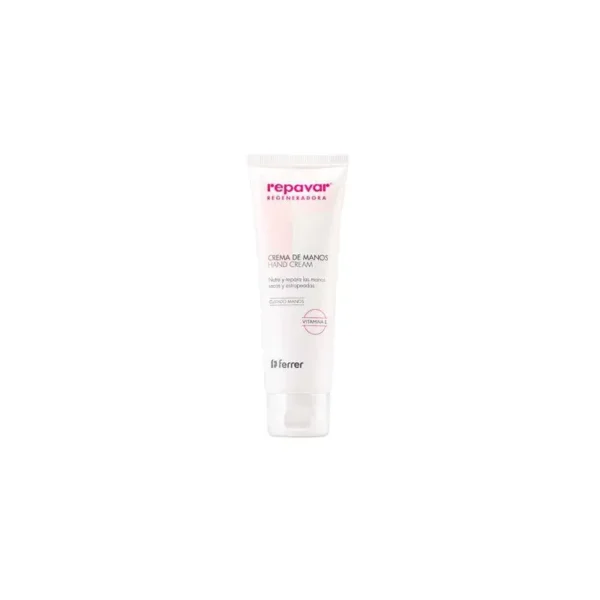 Repavar Regenerating Hand Cream 75ml Advanced Moisture for Soft, Supple Hands
