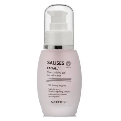 Sesderma Salises Moisturizing Gel 50ml - Oil-Free Hydrating Formula for Oily & Acne-Prone Skin