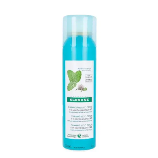 Buy Klorane Mint Dry Detox Shampoo 150ml - Refreshing Mint Scent - Deep Cleansing Formula - Gentle on Hair and Scalp
