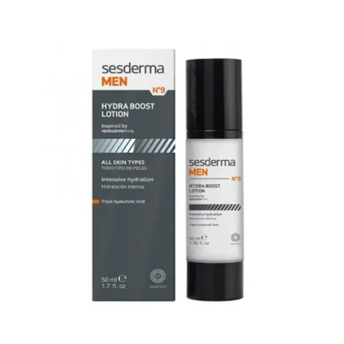Sesderma Men Hydra Boost Lotion 50ml - Advanced Hydration for Mens Skin with Anti-Aging Benefits and Fast Absorption