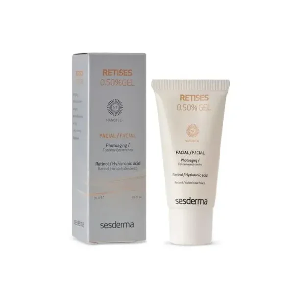 Sesderma Retises Nano 0.5% Lipoceutical Gel 30ml - Advanced Retinol Treatment for Youthful, Radiant Skin