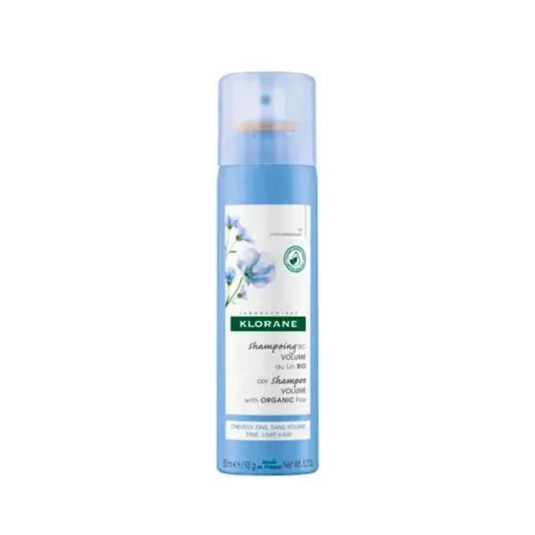 Klorane Linseed Dry Shampoo 150ml - Refreshes Hair Between Washes