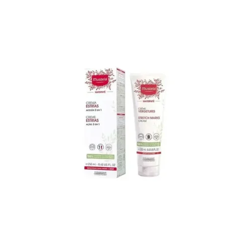 61030341_large.webp Mustela Stretch Mark Prevention Cream 250ml - For Smooth and Hydrated Skin During Pregnancy