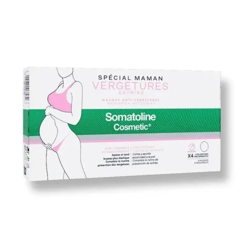Somatoline Anti-Stretch Marks Special Mask for Moms - 4 Units | Stretch Mark Prevention & Treatment