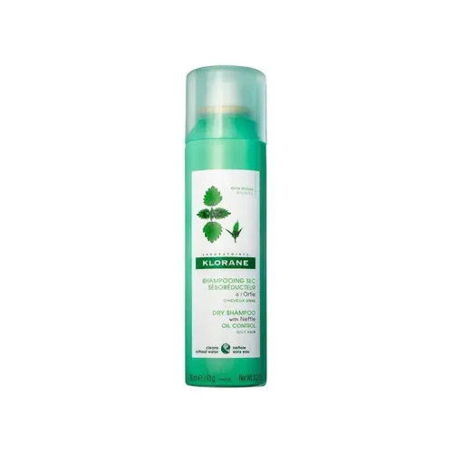 61034034_large.webp Klorane Dry Shampoo with Nettle - 150ml | Oil-Control, Fresh Volume, and Quick Refresh