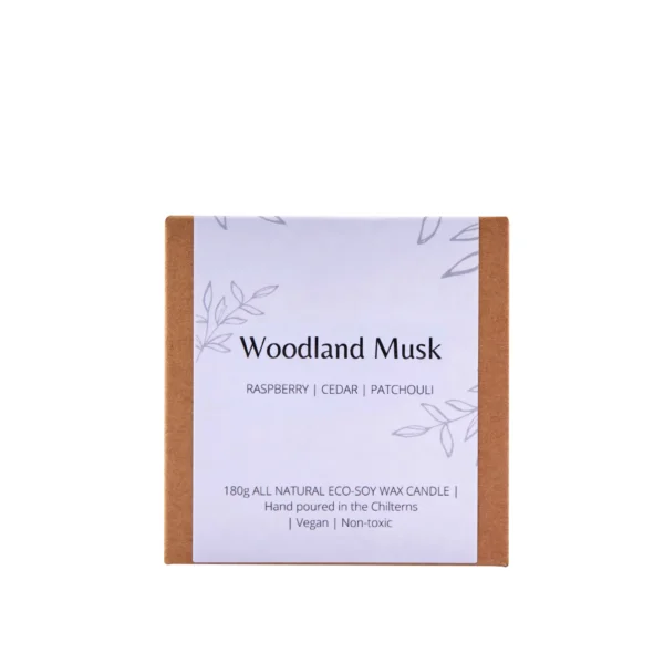 Eco Soy Wax Scented Candles 180g | Hand-Poured in England | Essential Oil Blends