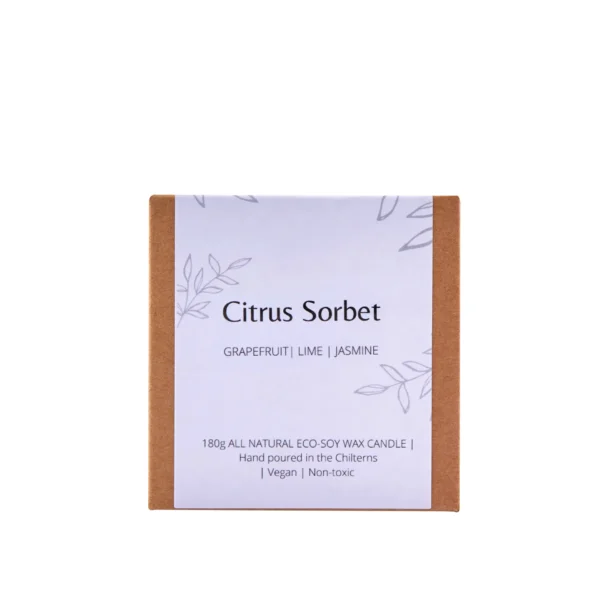 Eco Soy Wax Scented Candles 180g | Hand-Poured in England | Essential Oil Blends