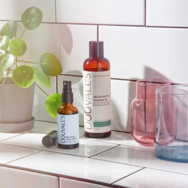 Natural Essential Oil Toilet Spray 50ml | Hand Blended Pre & Post Toilet Spray for a Fresh Bathroom