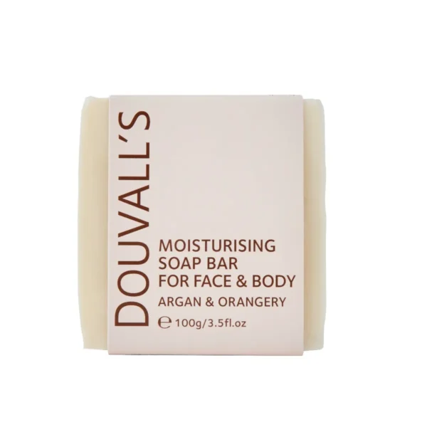 Douvall's Organic Argan & Orangery Soap 100g | Nourishing, Ethical, and Eco-Friendly