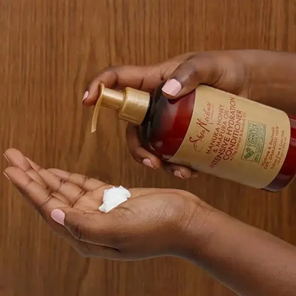 SheaMoisture Manuka Honey & Mafura Oil Intensive Hydration Conditioner 384ml - Deep Moisture for Dry, Brittle Hair
