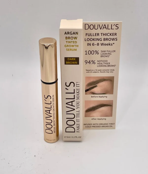 Argan Brow Tinted Growth Serum 8ml | Three shades available