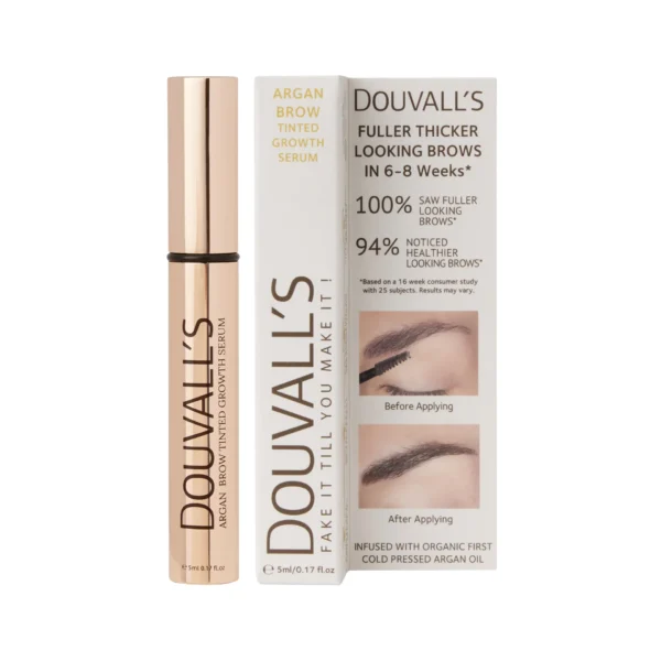 Argan Brow Tinted Growth Serum 8ml | Three shades available