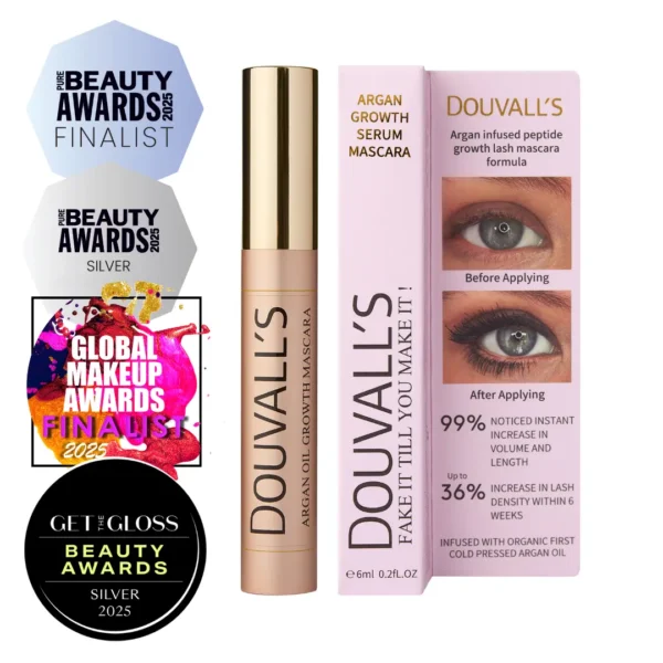 Argan Growth Serum Mascara 6ml | Achieve Longer, Fuller, and Voluminous Eyelashes