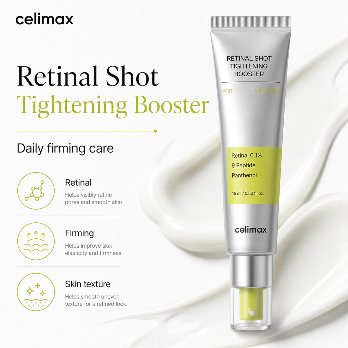 Celimax Retinal Shot Tightening Booster 15ml - Image 3