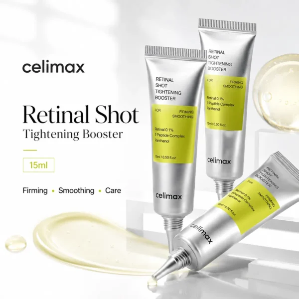 celimax-retinal-shot-tightening-booster-15ml-firming-smoothing-care Celimax Retinal Shot Tightening Booster 15ml retinal booster for firming smoothing care and refined skin texture