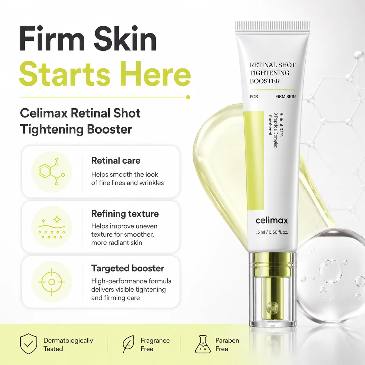 Celimax Retinal Shot Tightening Booster 15ml - Image 4