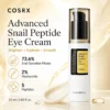 COSRX Advanced Snail Peptide Eye Cream 25ml lightweight hydrating eye cream that visibly brightens the eye area