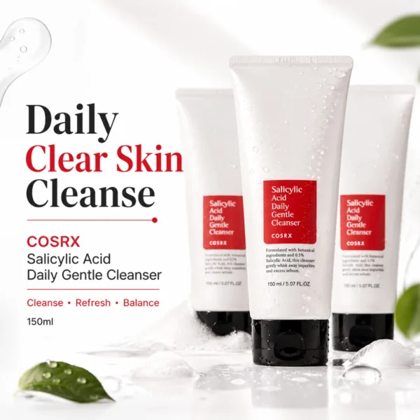 cosrx-salicylic-acid-daily-gentle-cleanser-150ml-cleanse-refresh-balance COSRX Salicylic Acid Daily Gentle Cleanser 150ml