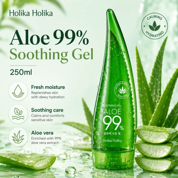 holika-holika-aloe-99-percent-soothing-gel-250ml-cooling-aloe-care Holika Holika Aloe 99% Soothing Gel 250ml