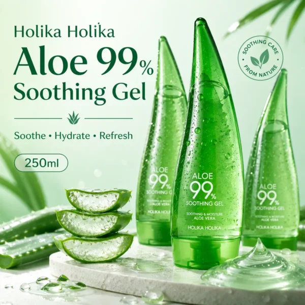 holika-holika-aloe-99-percent-soothing-gel-250ml-soothe-hydrate-refresh Holika Holika Aloe 99 Percent Soothing Gel 250ml soothing gel for hydrate refresh and daily aloe moisture care