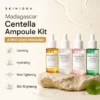SKIN1004 Madagascar Centella Ampoule Kit 30ml x 4 mini-sized ampoules for calming hydrating pore tightening and skin brightening