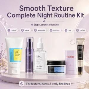 Smooth Texture Complete Night Routine Kit