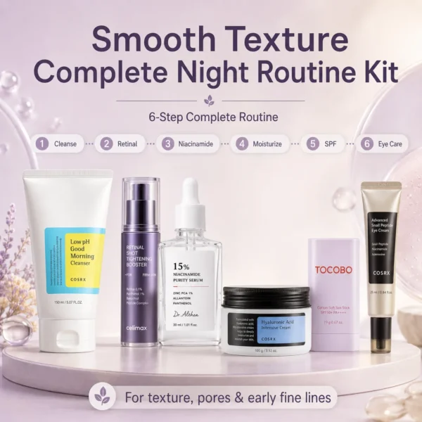 Smooth Texture Complete Night Routine Kit