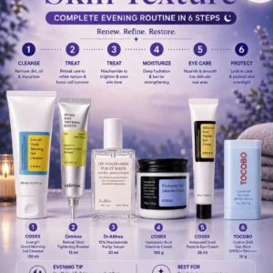 Smooth Texture Complete Night Routine Kit